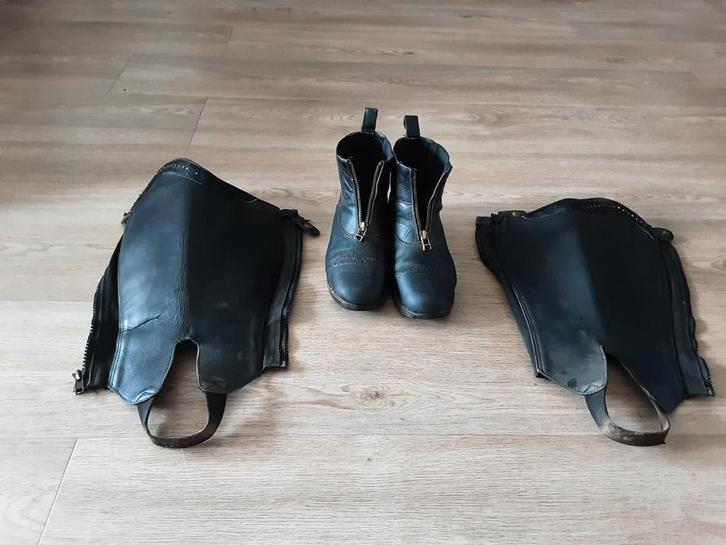 Jodhpurs en chaps maat 37, Dieren en Toebehoren, Paarden en Pony's | Beschermers, Gebruikt, Rijden, Ophalen