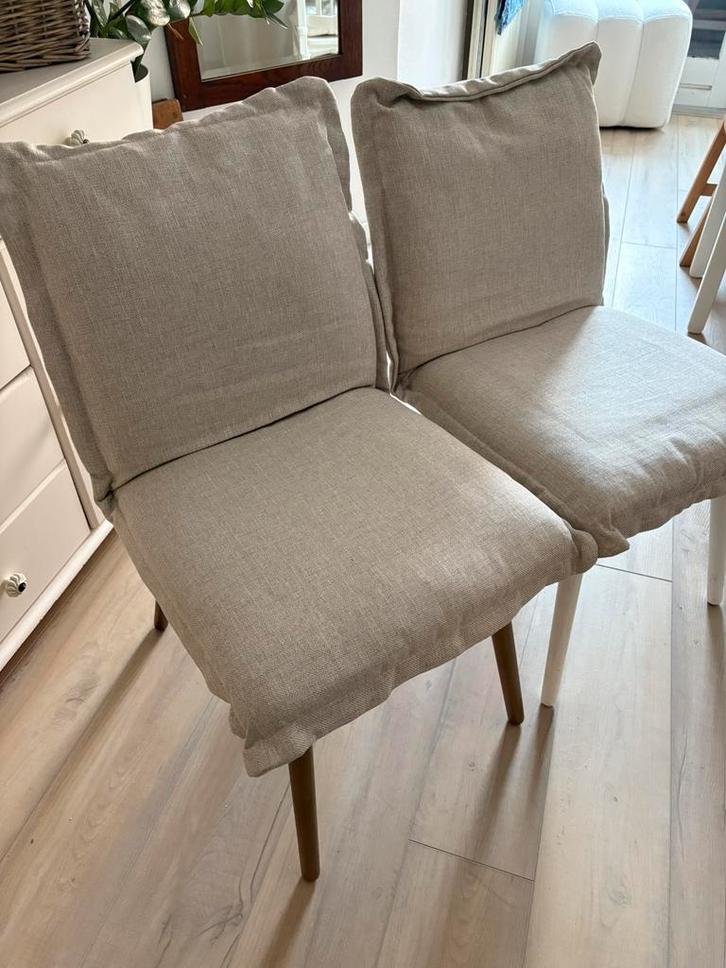 Eetkamerstoel Klinten Ikea, Huis en Inrichting, Stoelen, Zo goed als nieuw, Twee, Stof, Overige kleuren, Ophalen