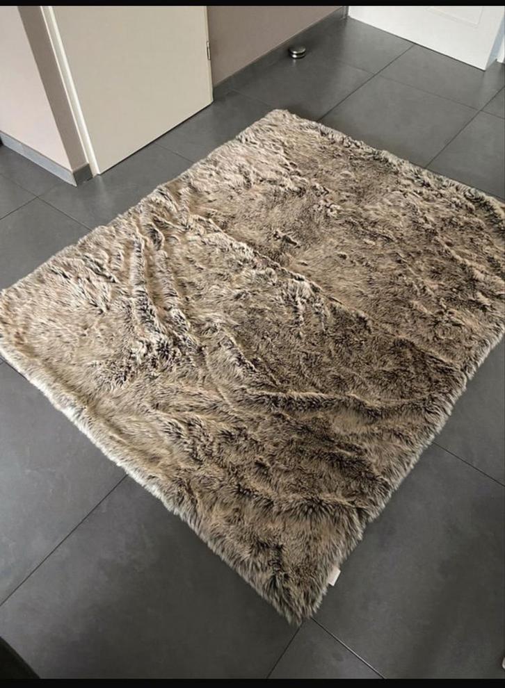 Cascade Home Plaid - Imitatiebont, Huis en Inrichting, Woonaccessoires | Plaids en Woondekens, Zo goed als nieuw, Ophalen of Verzenden