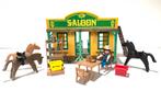 Playmobil Saloon 3461 Klicky met Sheriff + Tafel en Stoelen, Kinderen en Baby's, Speelgoed | Playmobil, Ophalen of Verzenden, Gebruikt