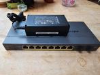 Netgear 8 ports gigabit poe switch met sfp poorten, Computers en Software, Netwerk switches, Ophalen of Verzenden, Zo goed als nieuw