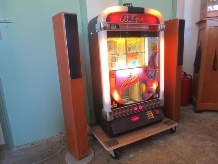 Jukebox NSM Fire Bird, Verzamelen, Automaten | Jukeboxen, Gebruikt, Overige merken, 1970 tot heden, Ophalen