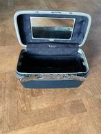 Vintage Samsonite Beautycase Jaren '80, Ophalen, Gebruikt, Blauw, Met slot