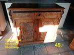 Antiek kastje met lade, Ophalen of Verzenden, Gebruikt