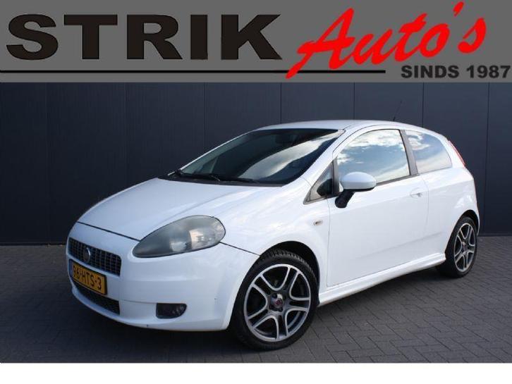 Fiat Grande Punto 1.4 NeroBianco - AIRCO - 17" LMV, Auto's, Fiat, Bedrijf, Te koop, Grande Punto, ABS, Airbags, Airconditioning