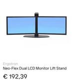 NIEUWE ERGOTRON NEOFLEX DUAL MONITOR LCD STANDAARD, Computers en Software, Monitoren, Draaibaar, Nieuw, Overige typen, Ophalen