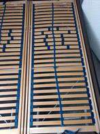 2 verstelbare dubbele bedbodem van merk Brillant, Ophalen, Eenpersoons, Zo goed als nieuw, 80 cm