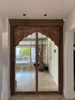 Houten deur Ibiza stijl, Doe-het-zelf en Verbouw, Deuren en Horren, 215 cm of meer, Glas, Vouwdeur, 120 cm of meer