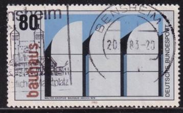 2257 - West Duitsland michel 1166 gestempeld , 100e geboort beschikbaar voor biedingen