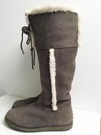 Gaastra laarzen leer imitatie bont gevoerd mt 38, Kleding | Dames, Schoenen, Hoge laarzen, Gaastra, Bruin, Ophalen of Verzenden