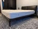 Poliform Park design bed 2 persoons incl Vispring matras, Ophalen of Verzenden, Zo goed als nieuw, Tweepersoons
