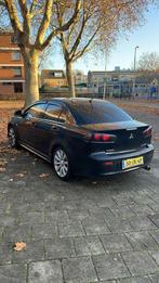 Mitsubishi Lancer 1.8 Mivec Sports Sedan 2008 Zwart, Auto's, Mitsubishi, 65 €/maand, Zwart, Origineel Nederlands, Handgeschakeld