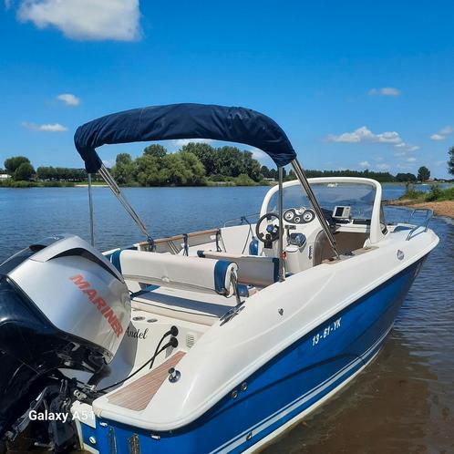 Quicksilver commander 600, Watersport en Boten, Vis- en Consoleboten, Zo goed als nieuw, 70 pk of meer, 3 tot 6 meter, Benzine