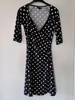 ZGAN King Louie polkadot jurk maat s, Zwart, Ophalen of Verzenden, Zo goed als nieuw, Knielengte