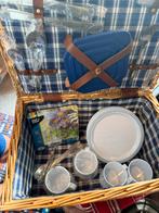 Picknickset Rietenmand Compleet, Ophalen, Nieuw