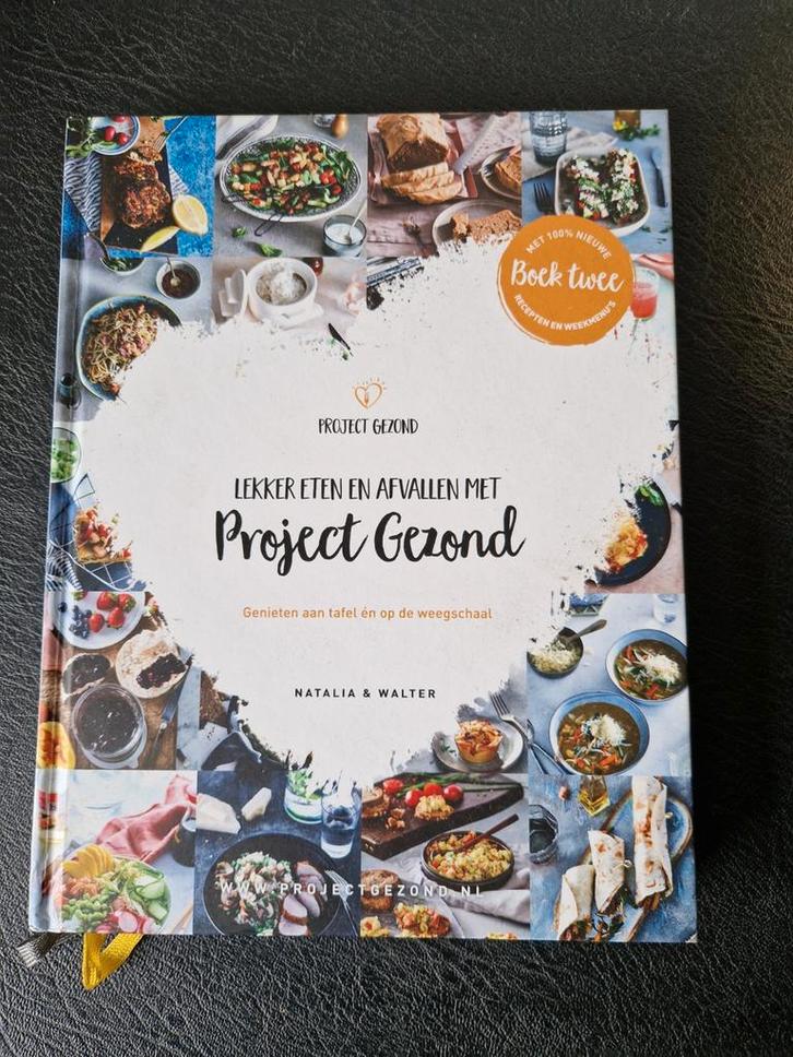 Project Gezond - Lekker Eten en Afvallen boek twee, Boeken, Kookboeken, Zo goed als nieuw, Voorgerechten en Soepen, Hoofdgerechten