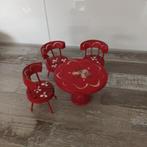 Vintage Poppenhuis Meubelset, Ophalen of Verzenden, Gebruikt, Overige typen