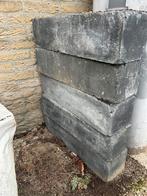 Stonewish stapelblokken 15x15x60 cm - grijs/antraciet, Tuin en Terras, Ophalen, Gebruikt, Overige typen, Minder dan 5 m²