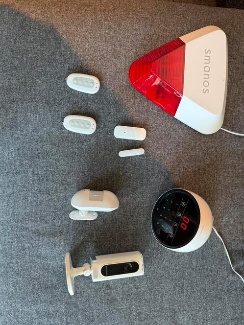 Draadloos alarm systeem zonder abonnement met diverse sensor, Doe-het-zelf en Verbouw, Alarmsystemen, Gebruikt, Compleet systeem