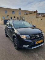 Dacia Sandero 0.9 Tce 90pk S&S Stepway 2017 Zwart, Voorwielaandrijving, 898 cc, 1090 kg, Zwart