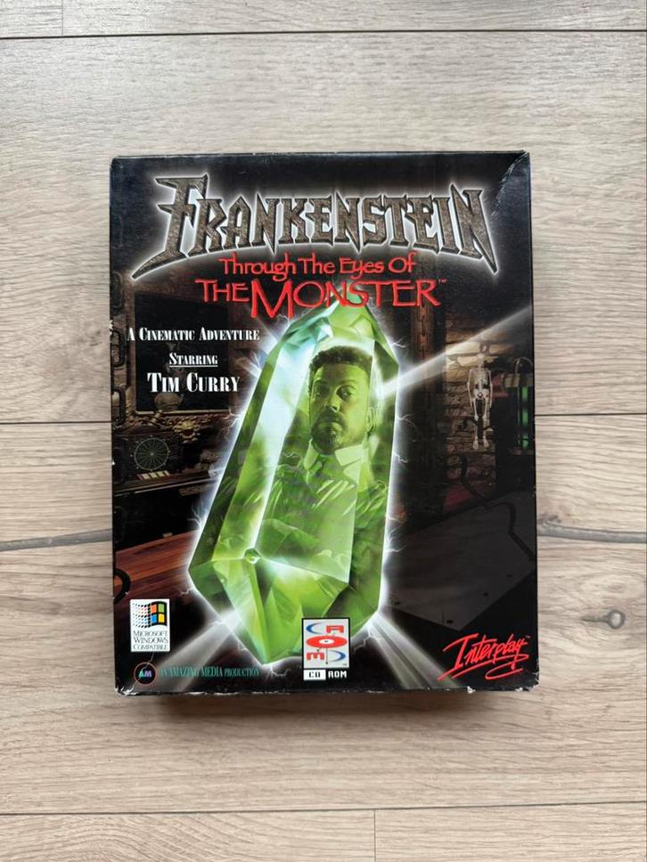 Frankenstein Through The Eyes Of The Monster Big Box Pc game, Spelcomputers en Games, Games | Pc, Zo goed als nieuw, 1 speler