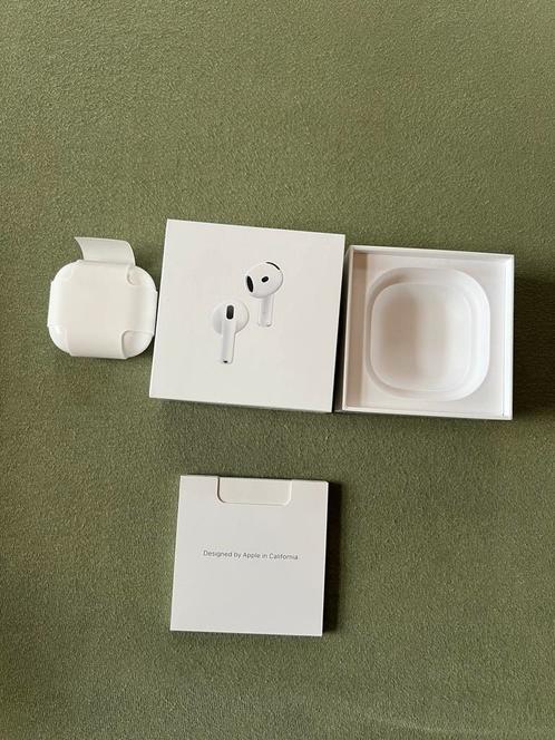 AirPods generatie 4 met noise cancelling, Audio, Tv en Foto, Koptelefoons, Zo goed als nieuw, Overige merken, Draadloos, Bluetooth