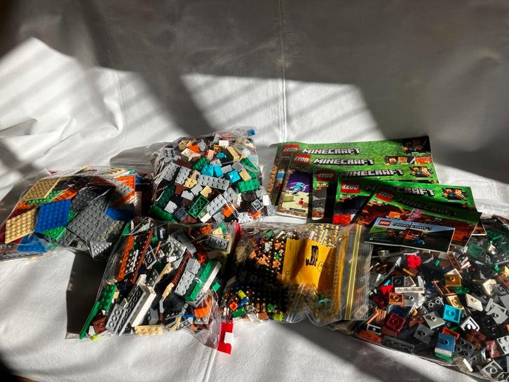 Veel lego minecraft, Kinderen en Baby's, Speelgoed | Duplo en Lego, Gebruikt, Lego, Ophalen of Verzenden