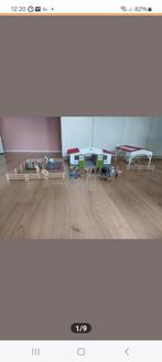 schleich manege / ruiterschool met veel toebehoren, Kinderen en Baby's, Ophalen, Zo goed als nieuw, Jongen of Meisje