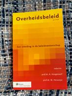 Overheidsbeleid: Inleiding Beleidswetenschap, Ophalen of Verzenden, Zo goed als nieuw, Politiek en Staatkunde, Nederland