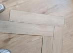 30m2 kwaliteit pvc vloer visgraat incl ondervloer gebruikt, Ophalen, Kunststof, 50 tot 150 cm, 10 tot 30 cm