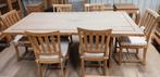 Eethoek - Teak hout - Eetkamer set - Eettafel met 6 stoelen, 4 tot 6 stoelen, Gebruikt, Ophalen