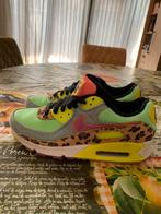 Nike air Max 90 lx denim leopard (special) 38,5, Kleding | Dames, Schoenen, Nike, Ophalen of Verzenden, Groen, Sneakers of Gympen