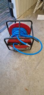 Compressor slang haspel, Doe-het-zelf en Verbouw, Compressors, Gebruikt, 6 tot 10 bar, Ophalen of Verzenden, Minder dan 200 liter/min