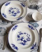 Boch Frères Grand Bouquet 2 diepe borden, Antiek en Kunst, Ophalen of Verzenden