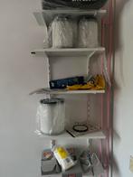 Wandrek met 5 verstelbare planken, Huis en Inrichting, Woonaccessoires | Wandplanken en Boekenplanken, Ophalen, Gebruikt