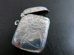 Antieke Engelse Sterling zilveren Vesta Case 1908, Antiek en Kunst, Antiek | Goud en Zilver, Ophalen of Verzenden, Zilver