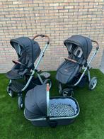 Mutsy Traveller Kinderwagen Set 2 onderstellen, Ophalen, Gebruikt, Combiwagen, Met reiswieg