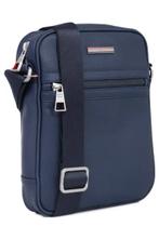 Tommy Hilfiger Navy Blue Reporter Schoudertas, Groen, Ophalen of Verzenden, Leer