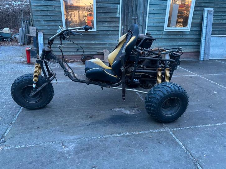 Cross trike offroad quad side by side project, Motoren, Onderdelen | Overige, Ophalen of Verzenden