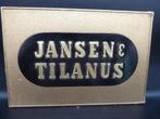 Kartonnen reclamebordje Jansen & Tilanus, Ophalen of Verzenden, Nieuw, Reclamebord
