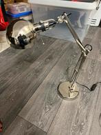 Zilveren bureaulamp in goede staat, Ophalen of Verzenden, Zo goed als nieuw, Metaal, 50 tot 75 cm