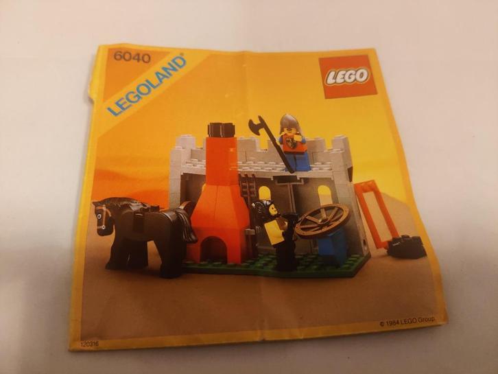 6040 Blacksmith Knights Lego set, Kinderen en Baby's, Speelgoed | Duplo en Lego, Gebruikt, Lego, Complete set, Ophalen of Verzenden