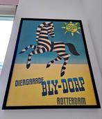 Reclame poster | Diergaarde BLY-DORP Rotterdam | Blijdorp, Ophalen, Rechthoekig Staand, Met lijst, Zo goed als nieuw