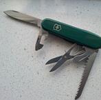 Victorinox Huntsman groen mes zakmes, Caravans en Kamperen, Kampeergereedschap, Ophalen of Verzenden, Nieuw