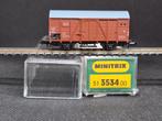 Minitrix 3534 - gedekte goederenwagen Gklm193 (15281), Gebruikt, Gelijkstroom, Trix, Wagon