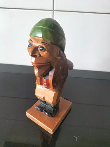 Notenkraker hout jaren 50 zwarte woud  beschikbaar voor biedingen