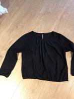 Nieuw steps zwart blouse mt 42 (bx 9) plooitjes bij hals, Ophalen of Verzenden, Nieuw, Maat 42/44 (L), Zwart