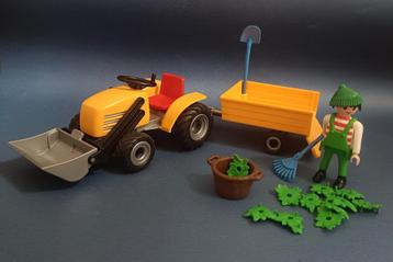 Playmobil 4486 Tuinman met kleine tractor  beschikbaar voor biedingen