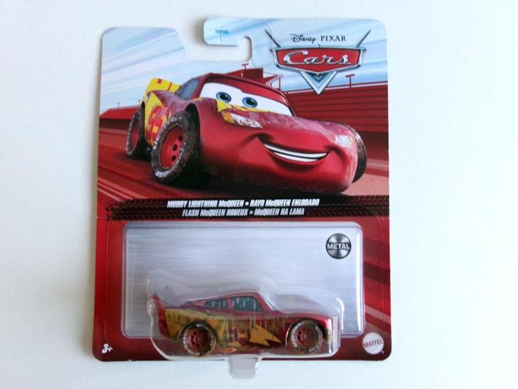 Disney Cars 3 Muddy Lightning McQueen *NIEUW*, Verzamelen, Disney, Nieuw, Beeldje of Figuurtje, Overige figuren, Ophalen of Verzenden