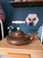 Vintage Koperen Ketel met Houten Handvat, Ophalen of Verzenden, Koper